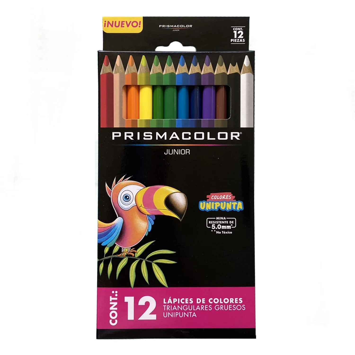 [2153013] Lápices Prismacolor Junior 12 Colores Triangulares Gruesos