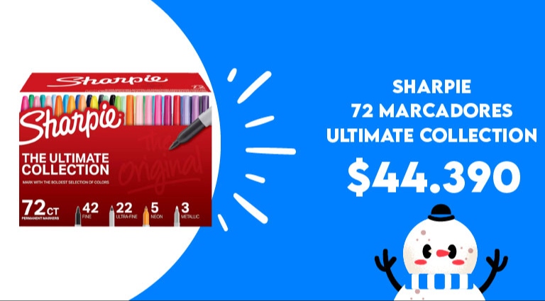 Sharpie 72 colores ultimate collection
