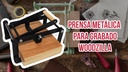 Prensa metálica para Grabado Woodzilla A4 29.7x21cm Negra