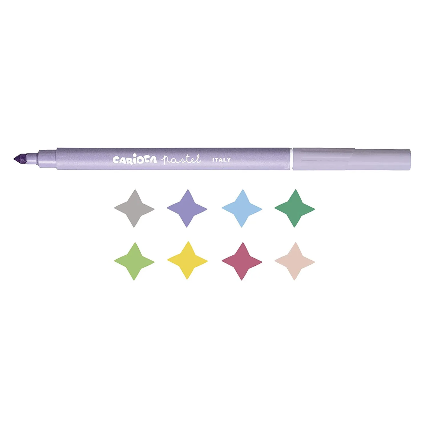 Plumones Carioca Pastel (8 Colores)