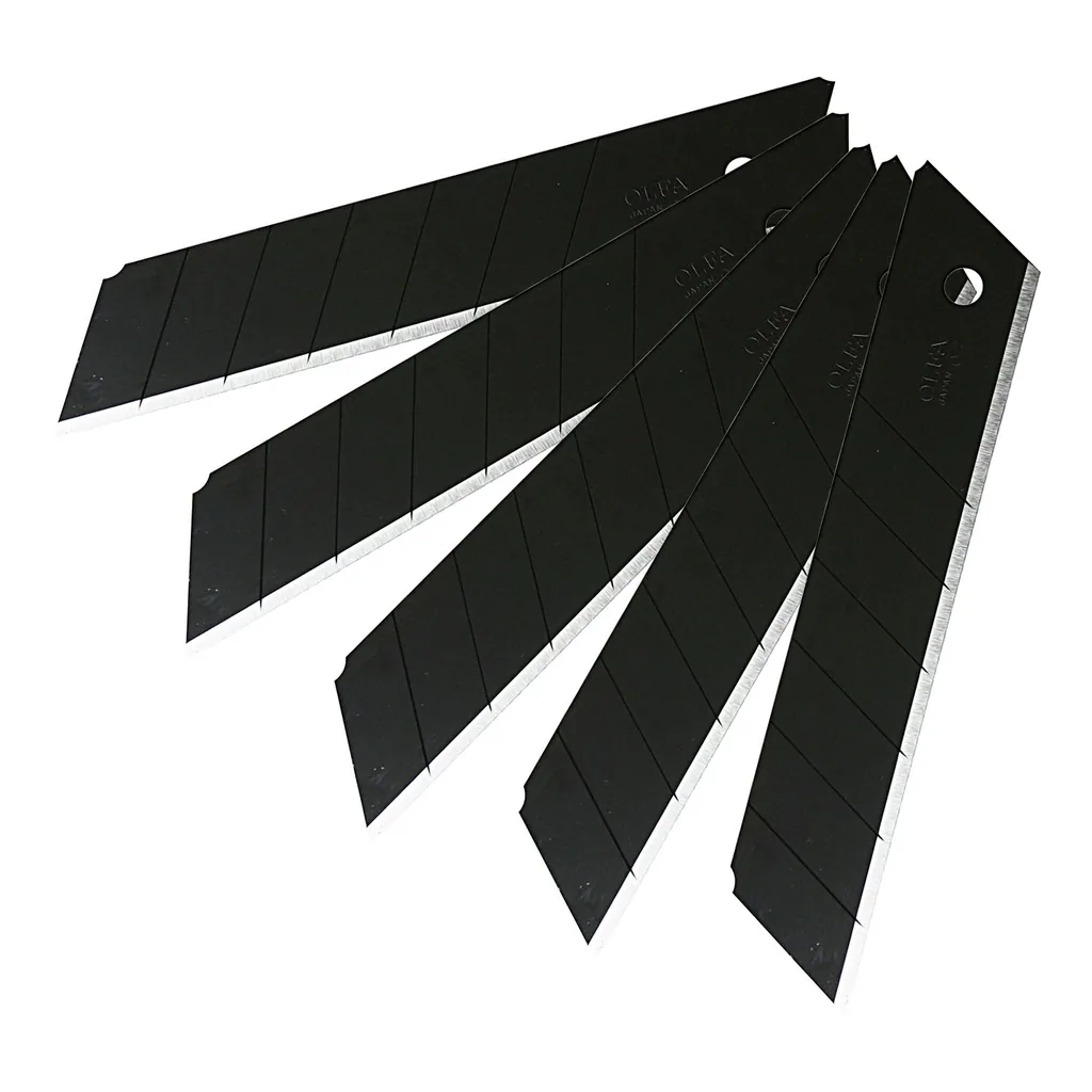Repuesto Negro Extra Filo para Cuchillo Olfa 25mm 5uds