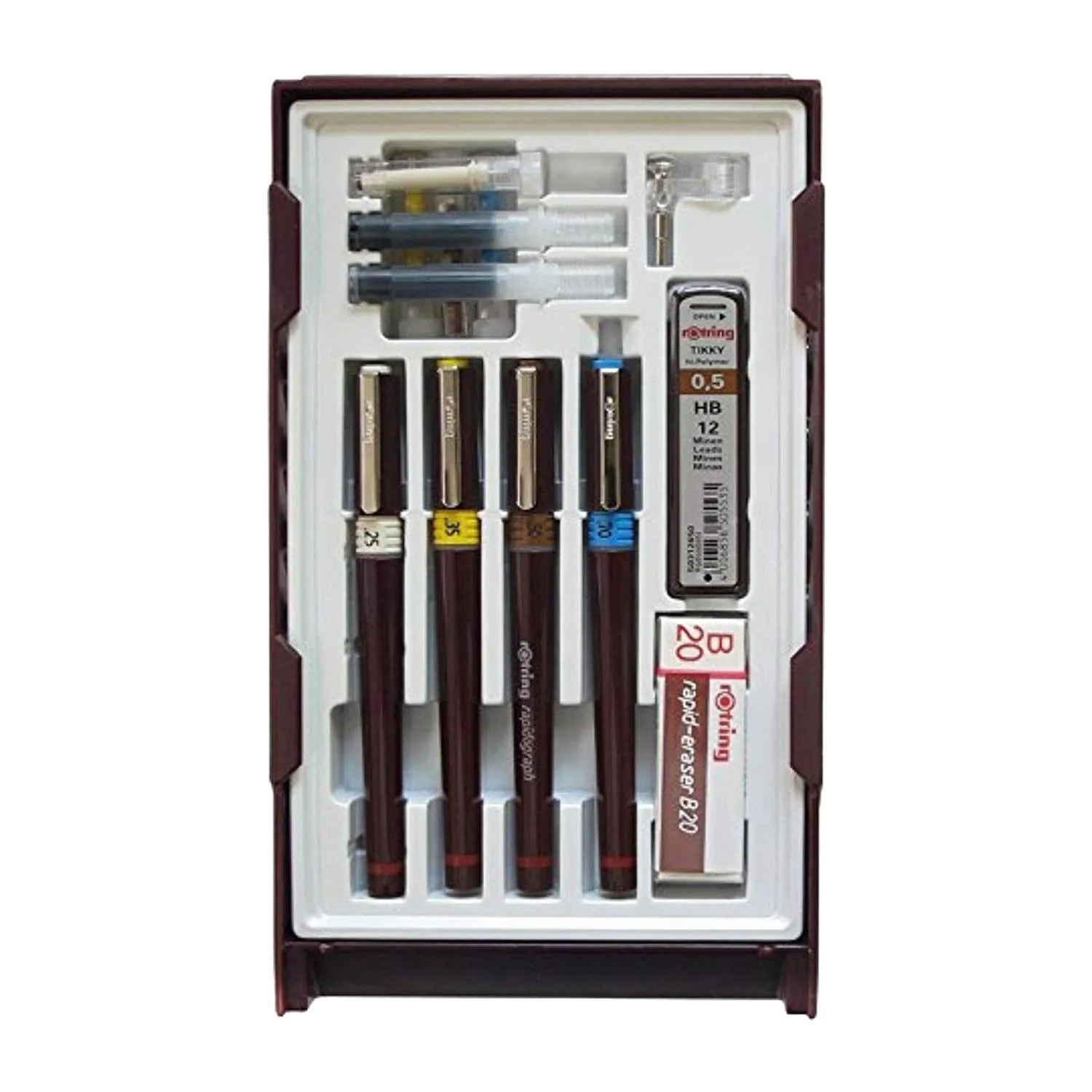 Tiralíneas Rapidograph Rotring (College)0.25/0.35/0.5/0.7mm | Librería ...