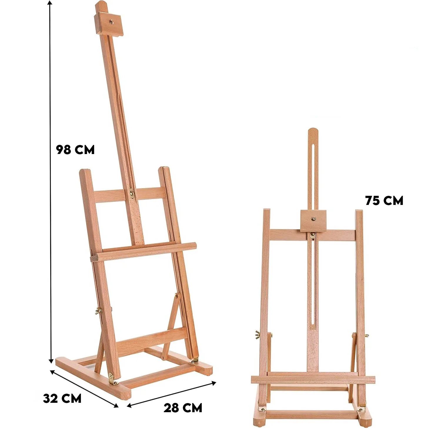 Atril De Madera Renart Sobremesa Plegable