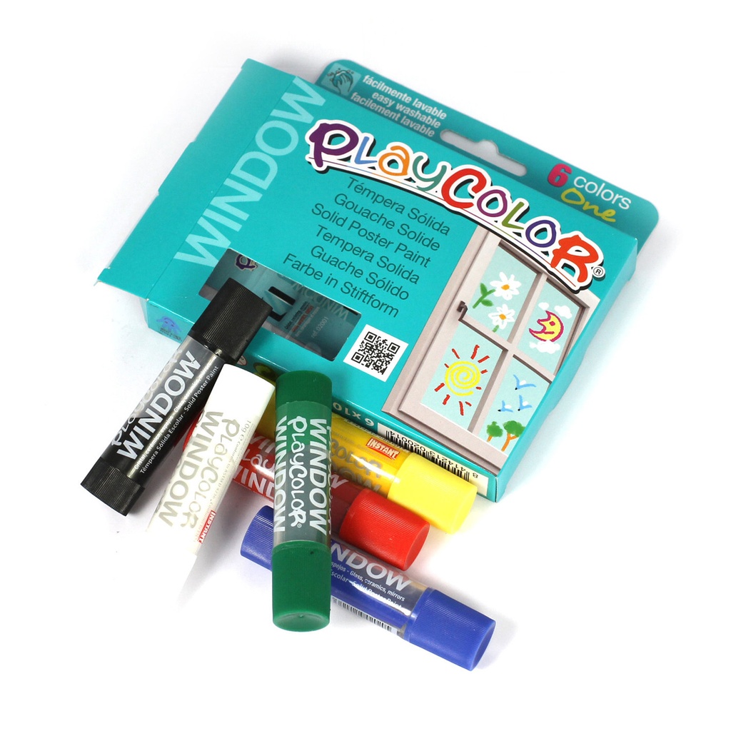 TEMPERA SOLIDA PLAYCOLOR 10 G VERDE CLARO