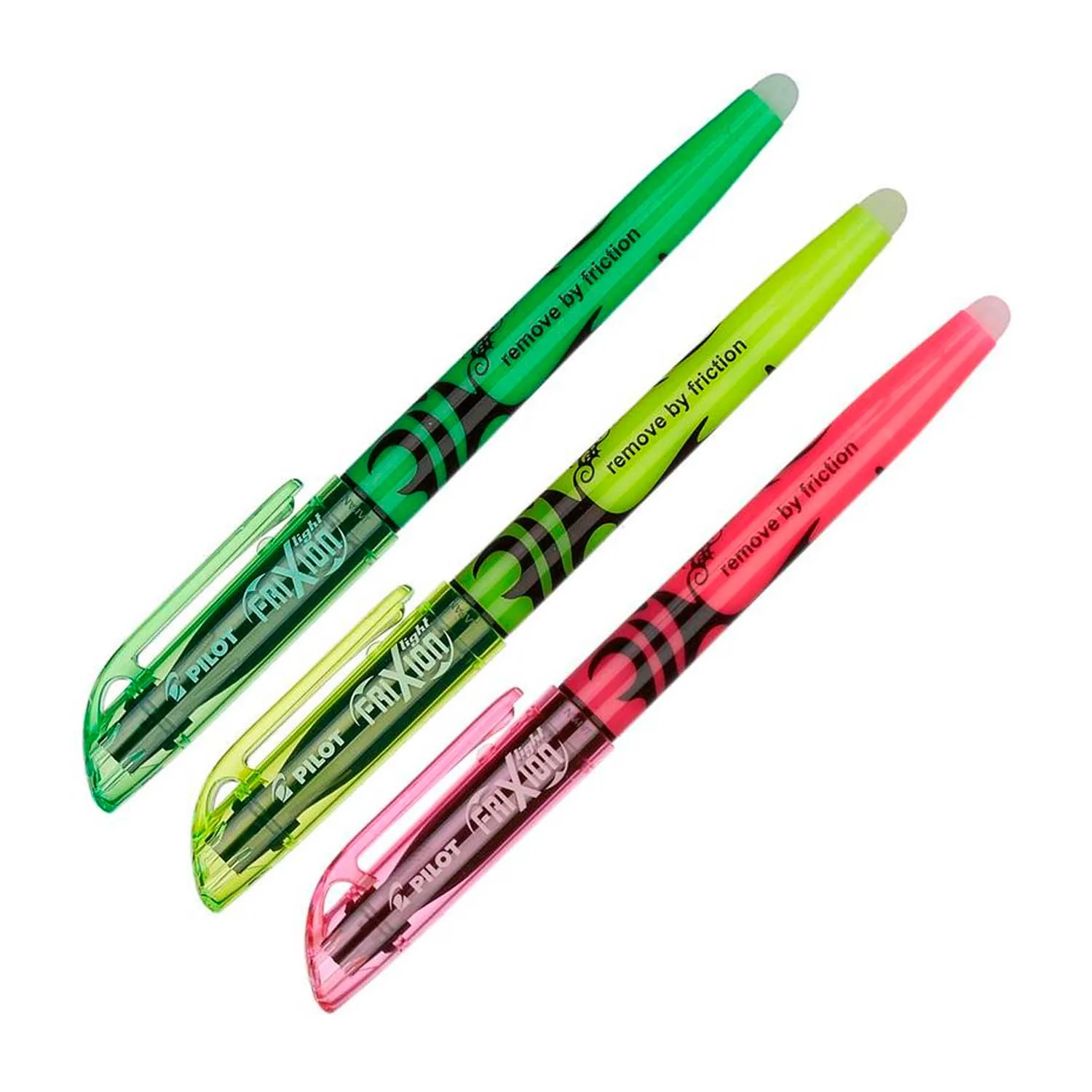 Destacador Pilot Frixion Light Borrable 3 Colores Neón