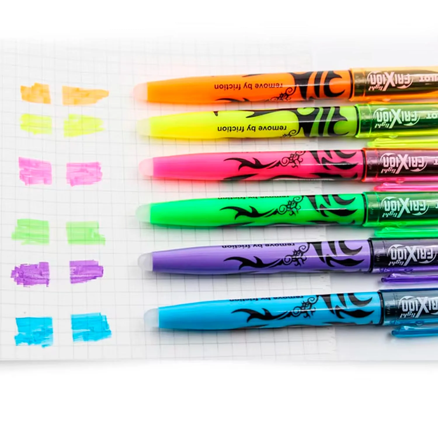 Destacador Pilot Frixion Light Borrable 6 Colores Neón