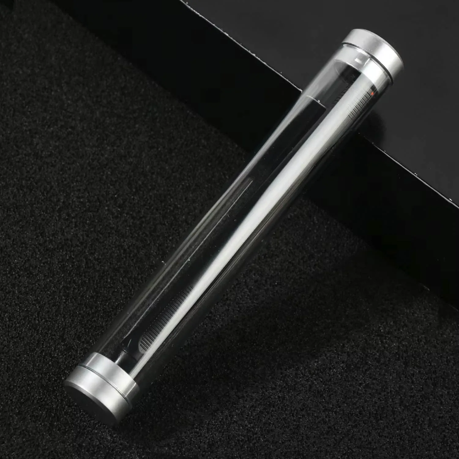 Estuche Acrilico Tubular Renart para Lápiz 15x2x2cm Transparente