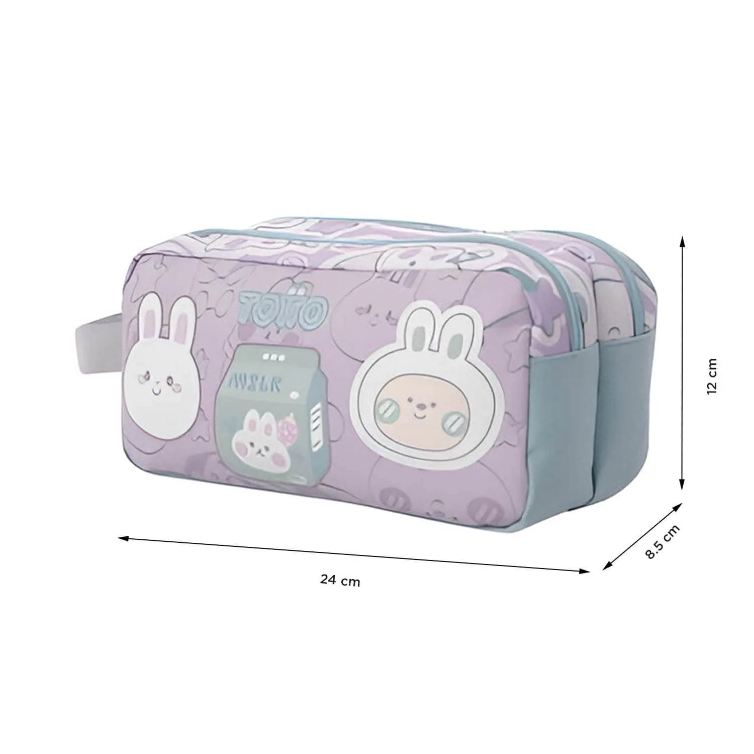 Estuche Totto Kawi 4QXL Multiuso 2 Cuerpos