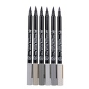 Sets de plumones acuarelables punta pincel Koi Coloring Brush