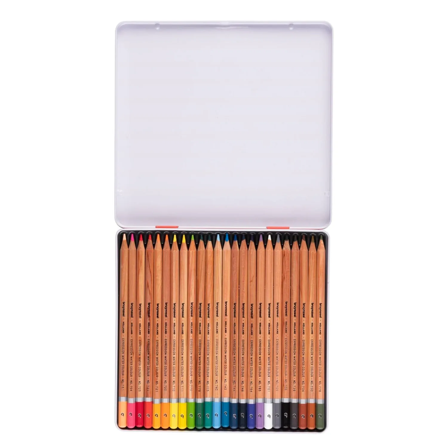 Lápices Acuarelables Bruynzeel + Pincel (24 Colores)