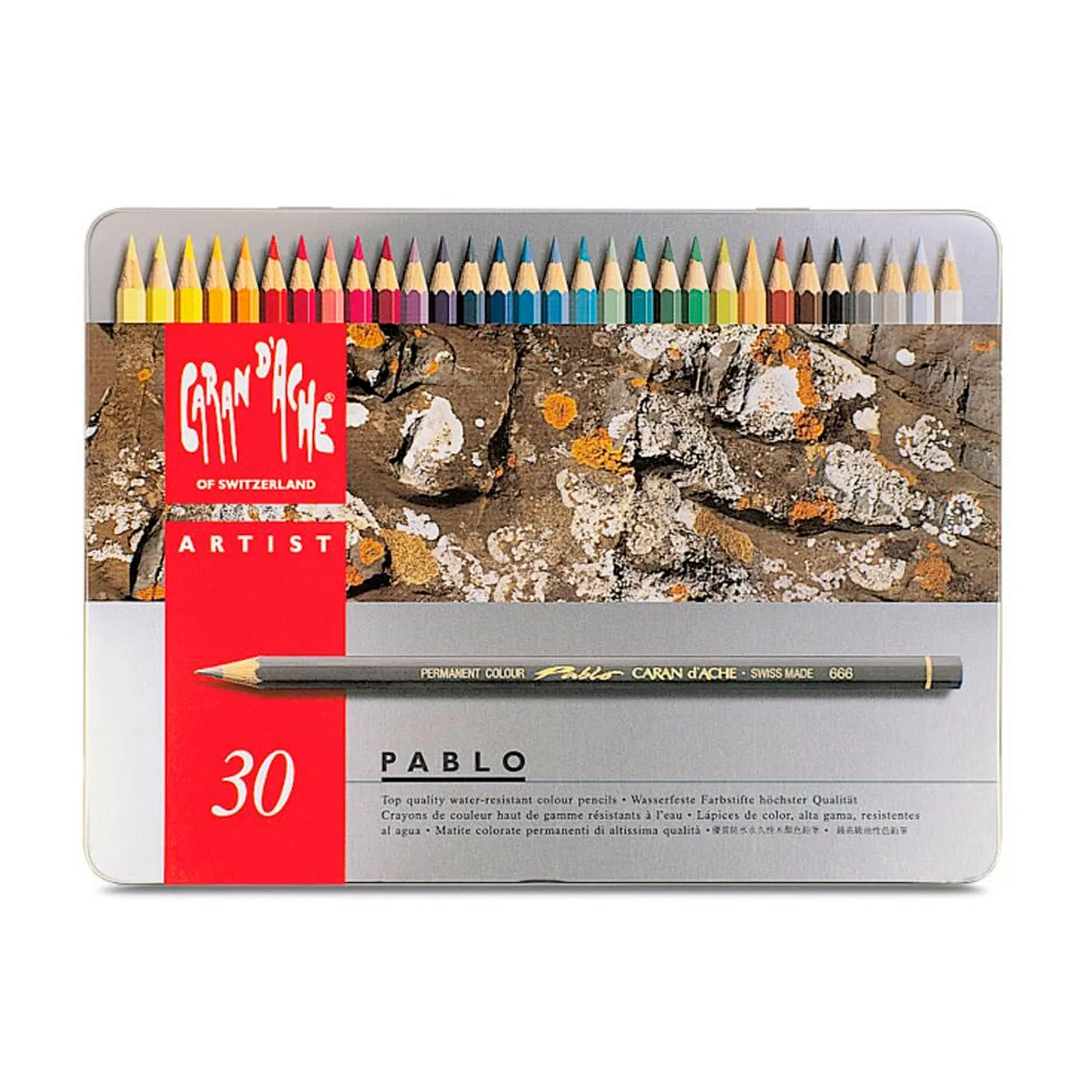 Lápices de Colores Pablo Caran d'Ache (30 Colores)