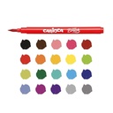 Plumones Carioca Super Brush (20 Colores)