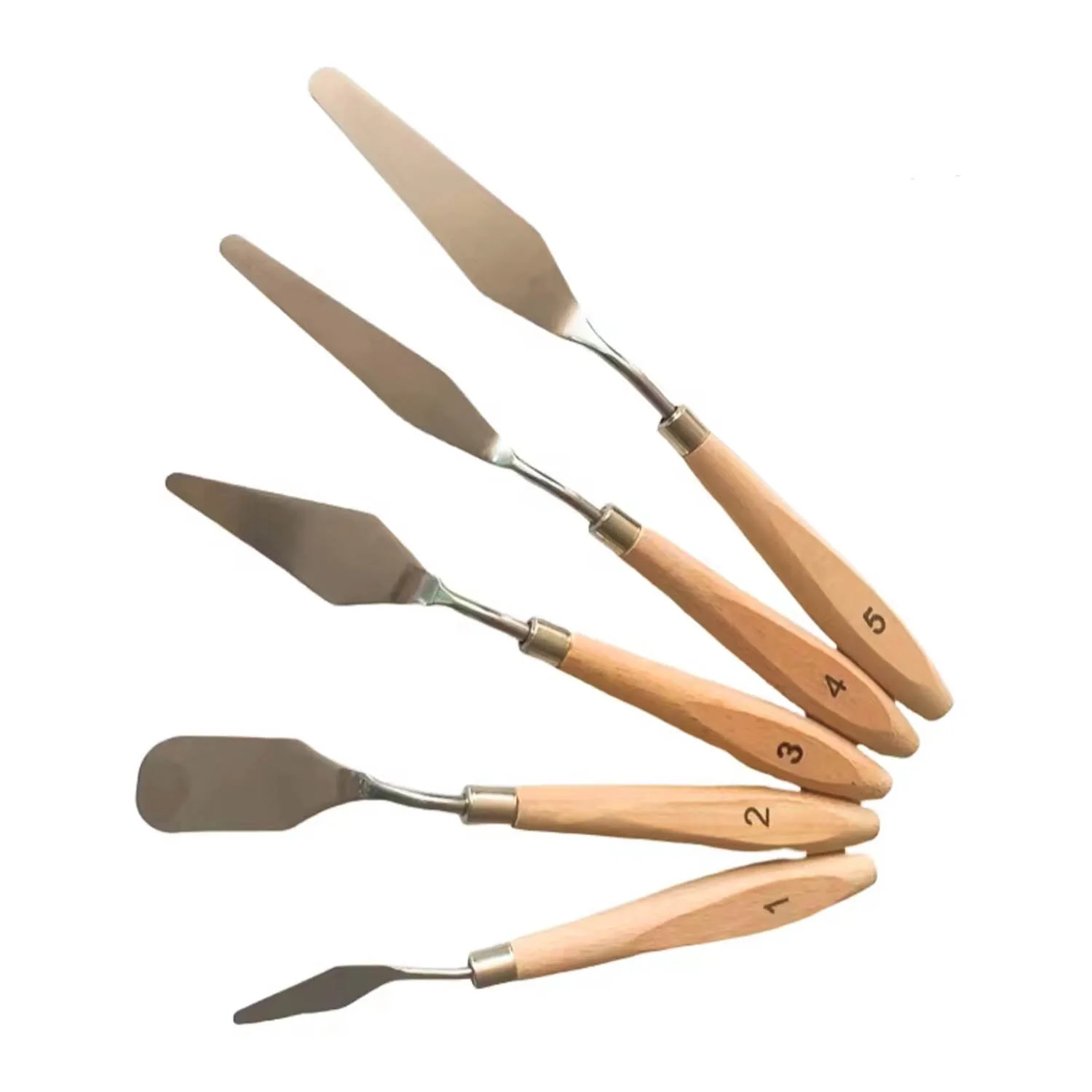 Paletas de Pintura Renart Set 5 pcs