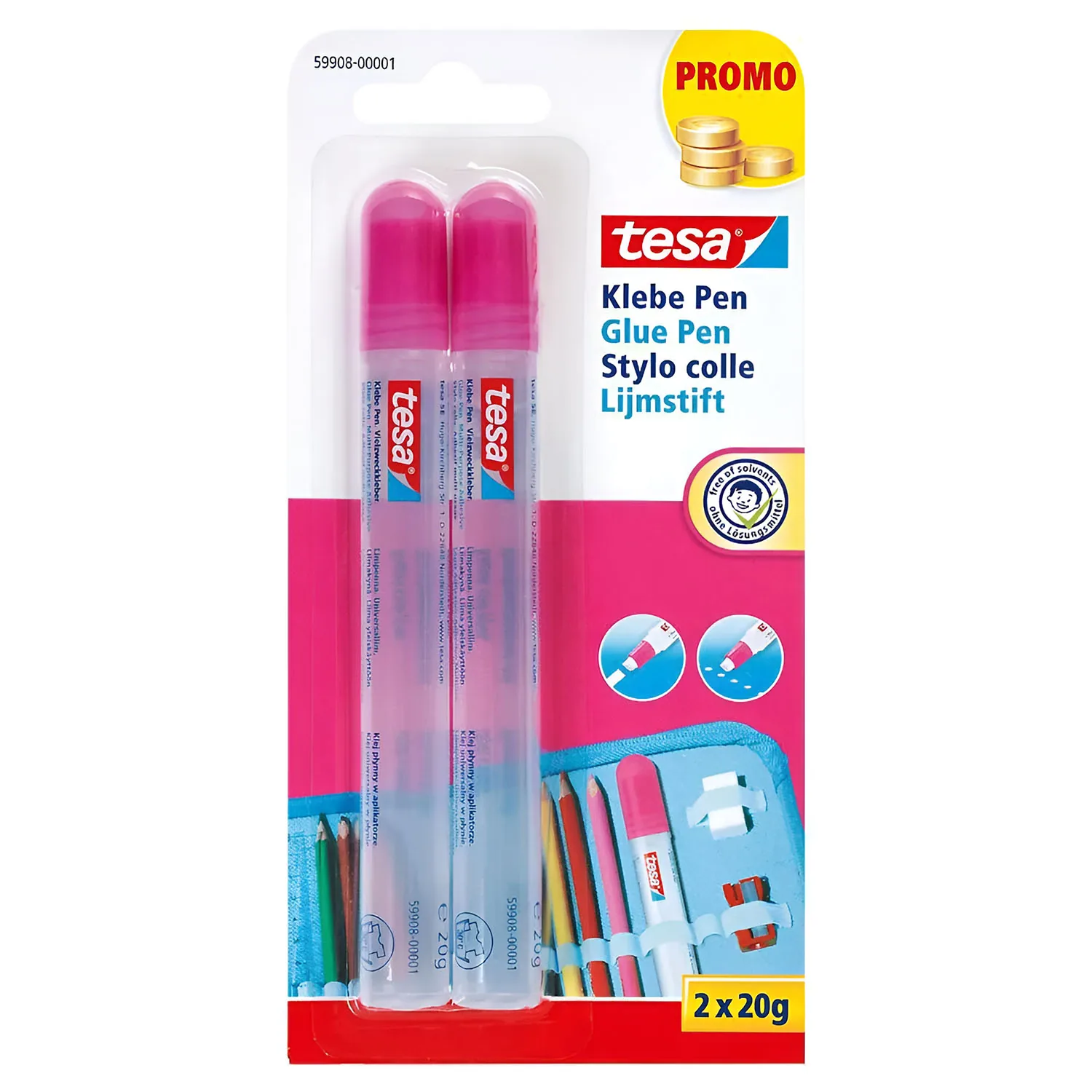 Pegamento en Lápiz Tesa 20gr