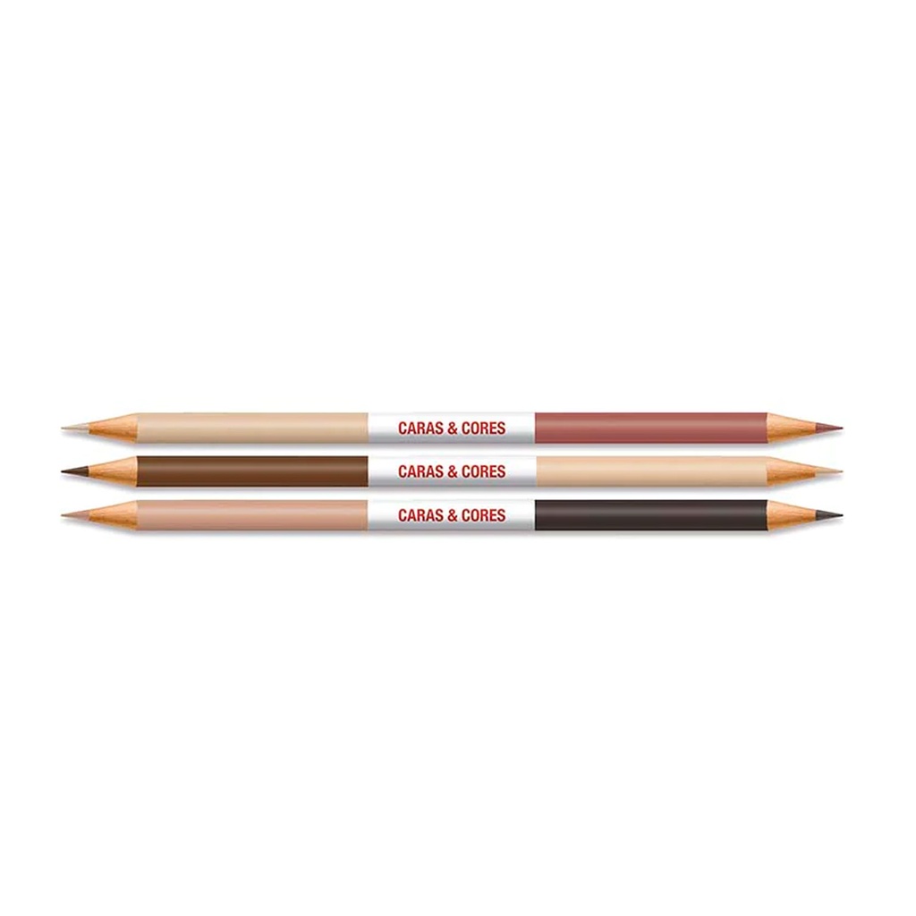 Lapiz color Faber Castell + 3 bicolor Caras – Punto