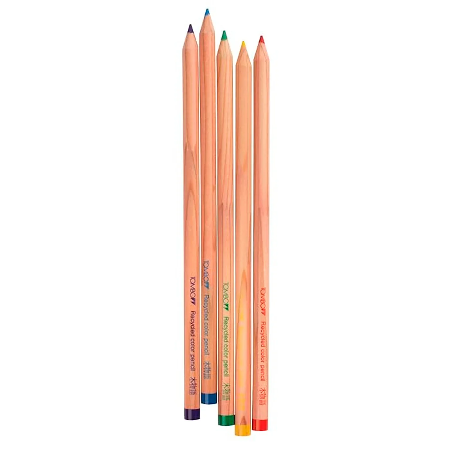Set de Lápices Color Recycled Tombow (5 Colores Primarios)