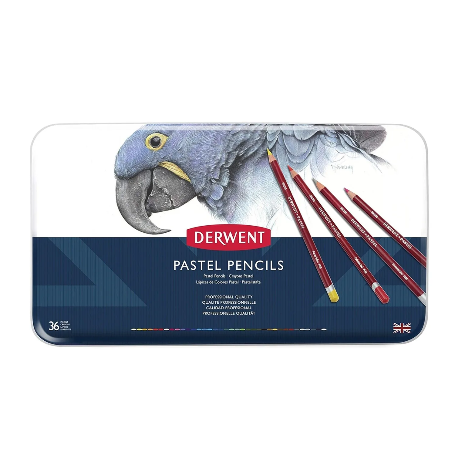 Set de Lápices Pastel Derwent 36 Colores