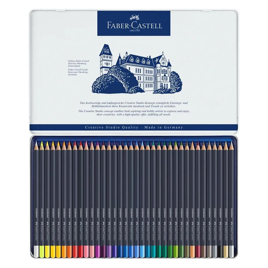 Lapices Faber-Castell Goldfaber 36 Colores