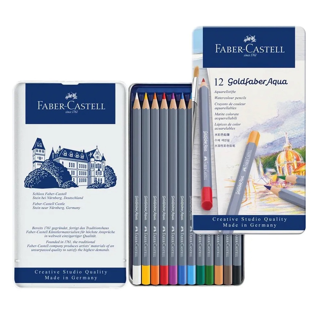 LAPIZ ACUARELABLE FABER CASTELL 24 COLORES