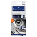 Set de Dibujo Grafito Faber-Castell Goldfaber 8 piezas