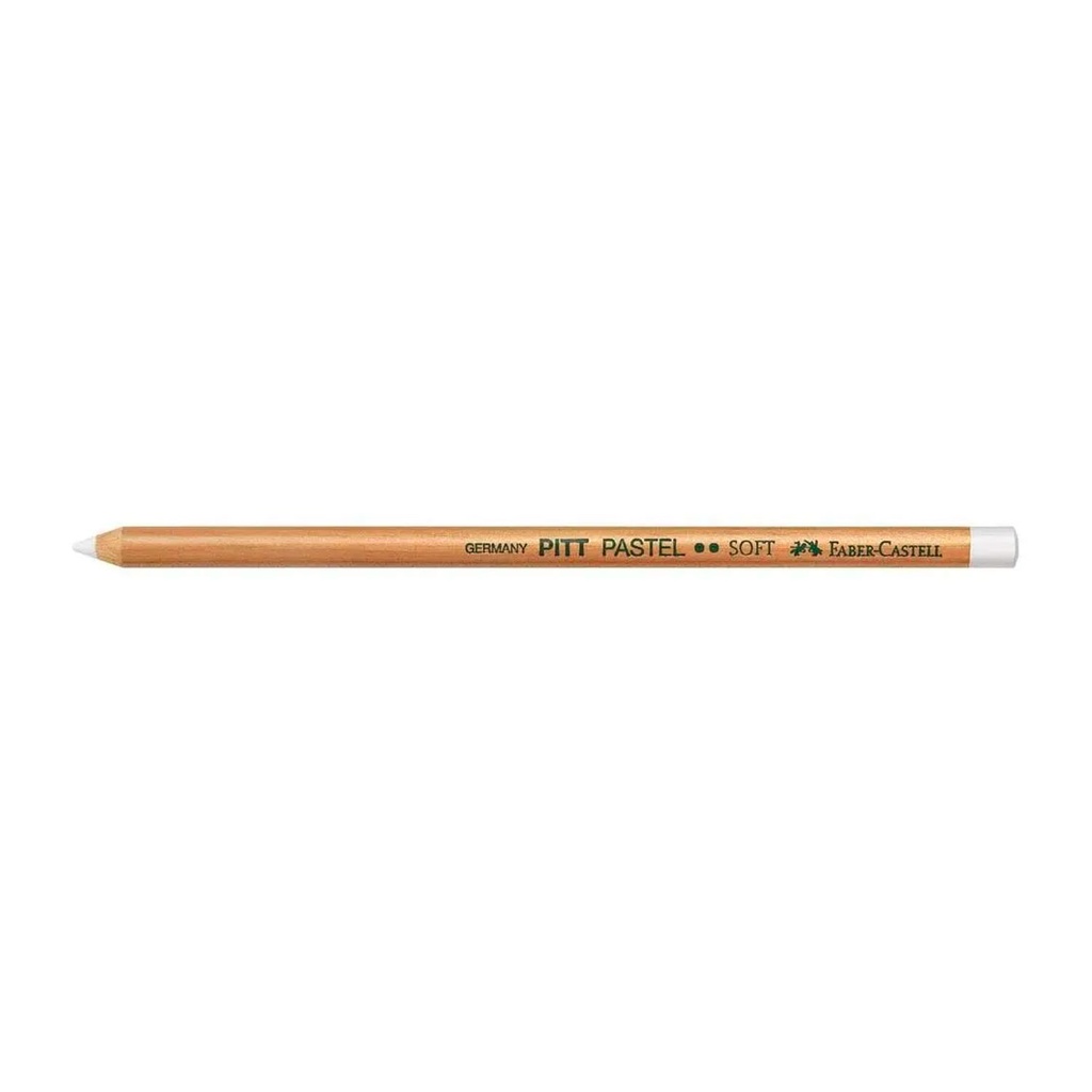 Lápiz Faber-Castell Pitt Pastel Blanco Suave