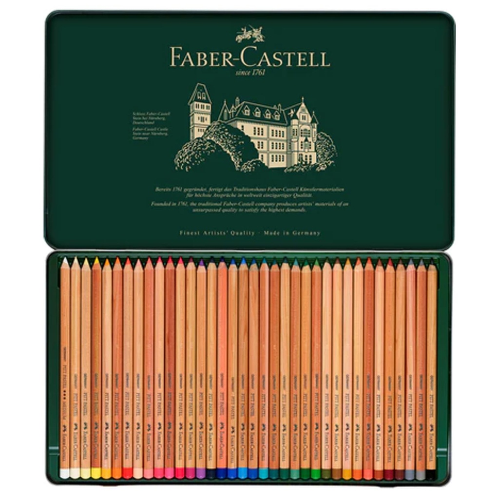 Lápices De Colores Polychromos Faber Castell Estuche 36 Lápices