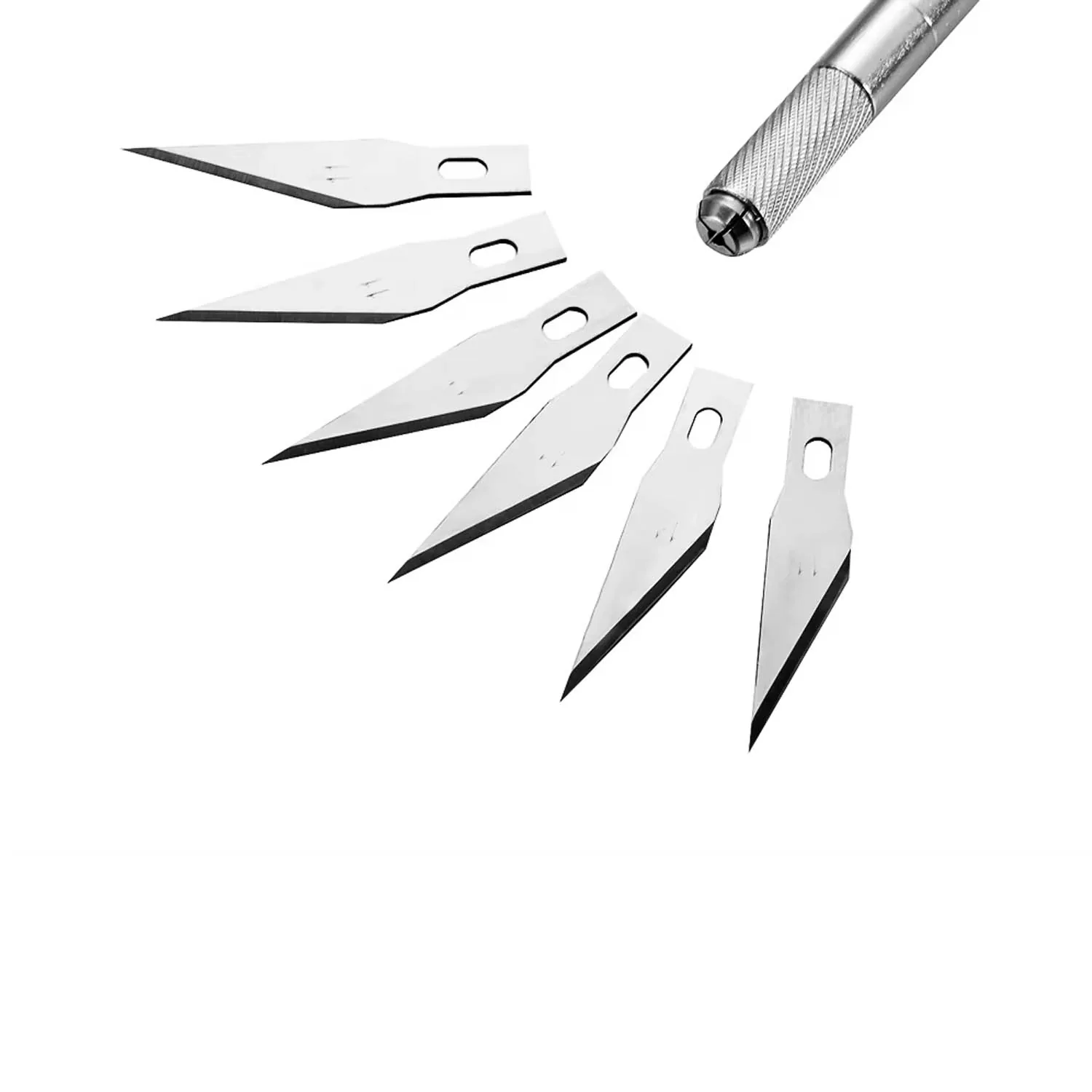 Cuchillo de Precisión Filo Bisturi (Lápiz+6 Filos Surtidos)