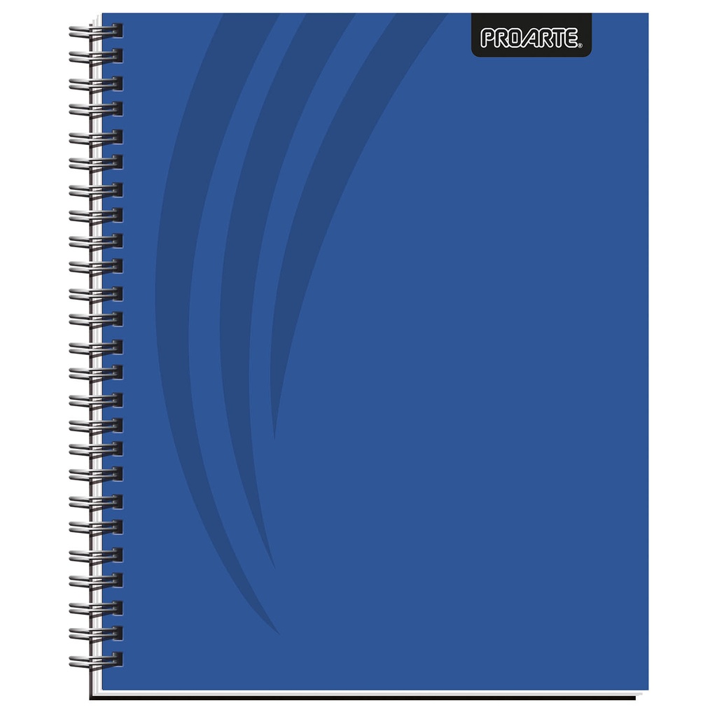 Cuaderno Universitario Proarte Tapa Extra Dura Lisos Oscuros 100 hj 7mm