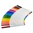 Marcador Crayola Super Tips Lavables 20 Colores