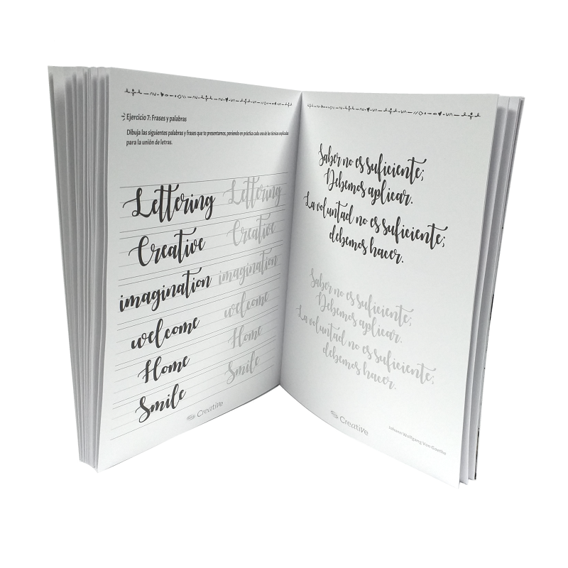 libro lettering para niñas principiantes