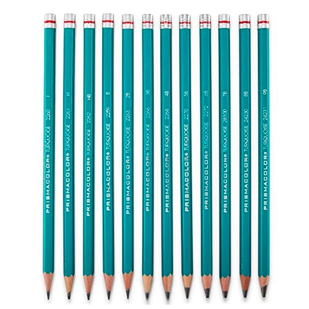 Set de Grafitos Prismacolor Turquoise (12 soft)