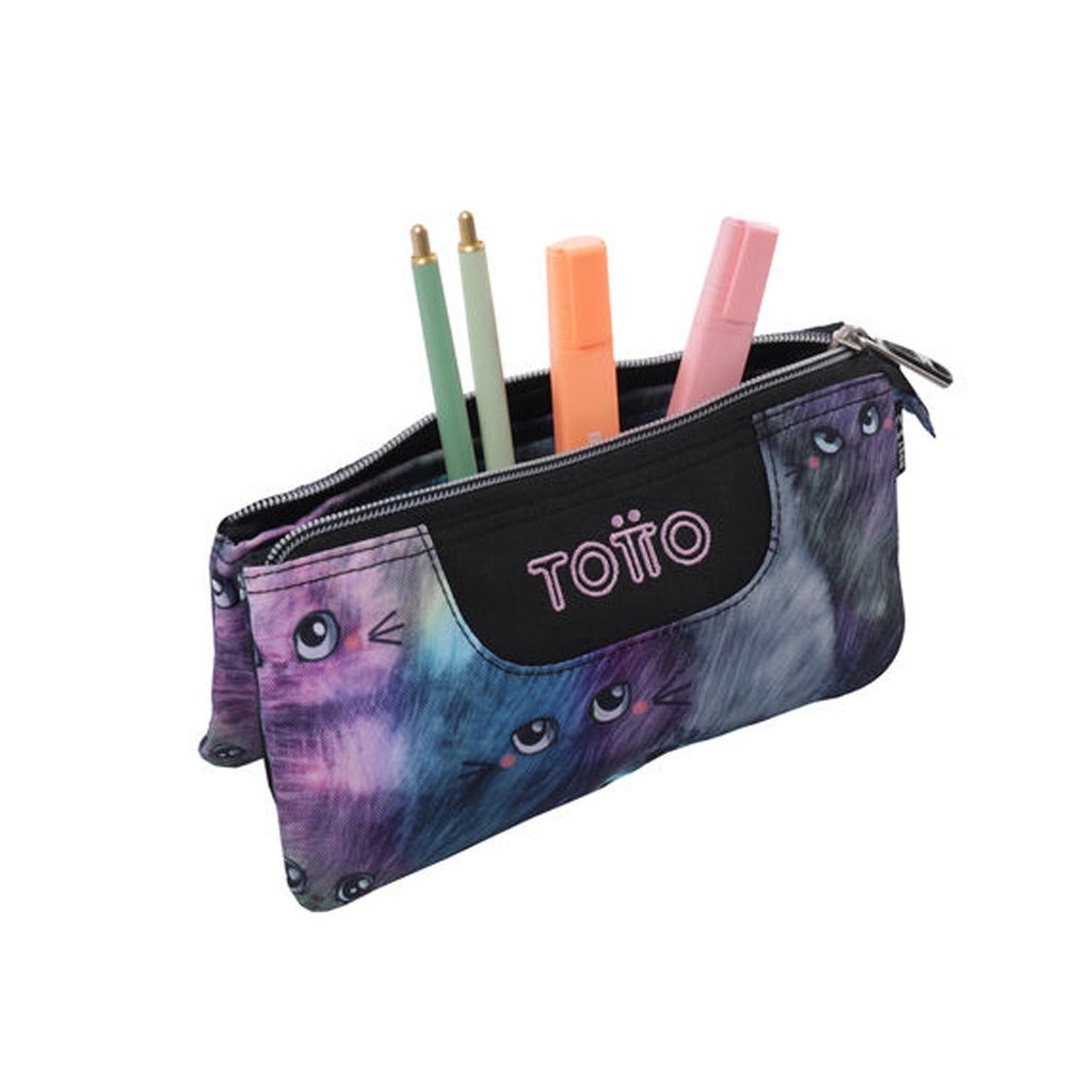 Estuche Totto Tablero Multiuso Kitten