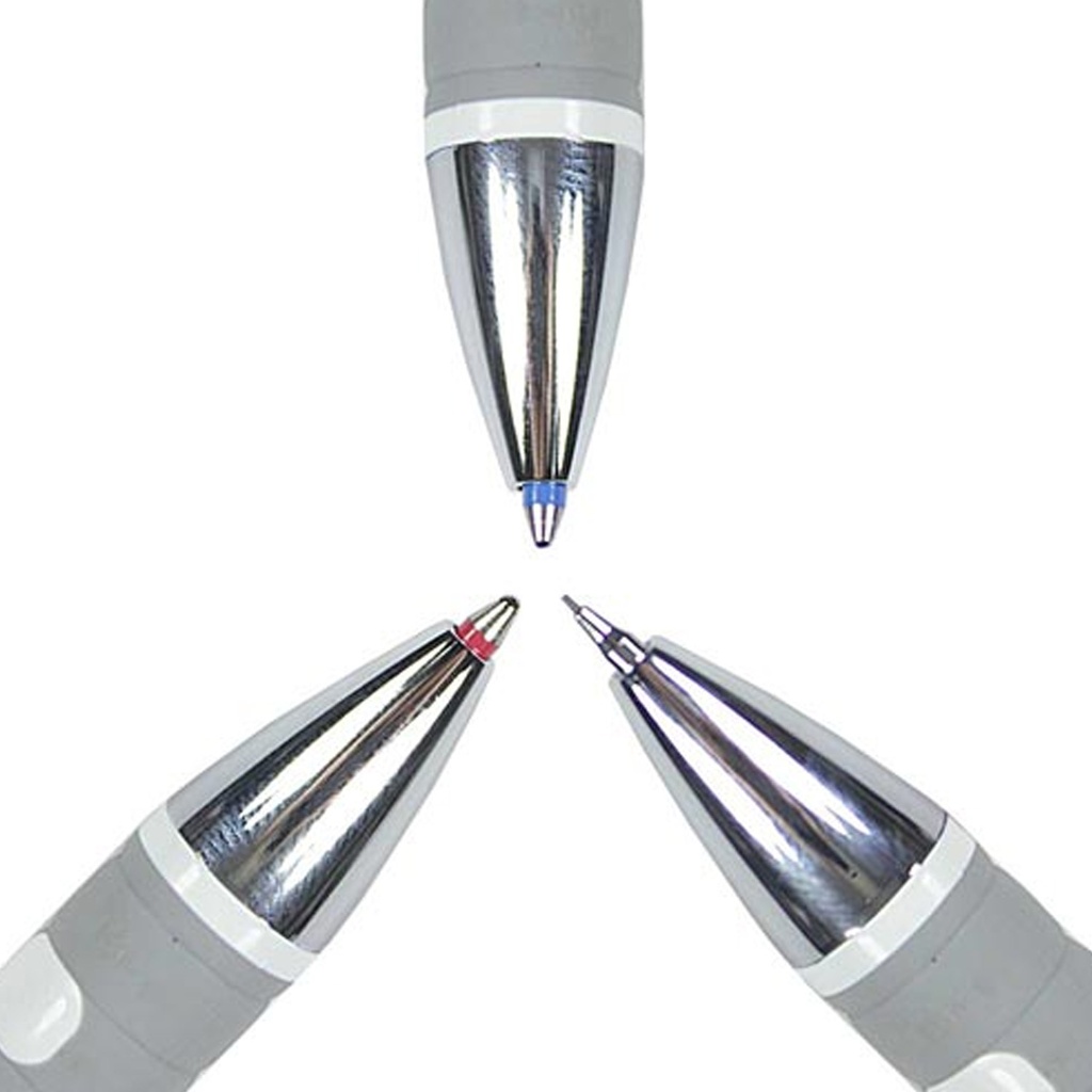 Bolígrafo Rotring Tikky 3 en 1 Negro (0.7mm /azul y rojo)