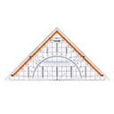 Escuadra Geometrica Rotring 45° Con Toma de Centro 23cm