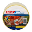 Cinta Embalaje Uso General Tesa Transparente 100m x 48mm