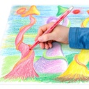 Lápices de Cera 12 Colores Delgados Giratorios Staedtler