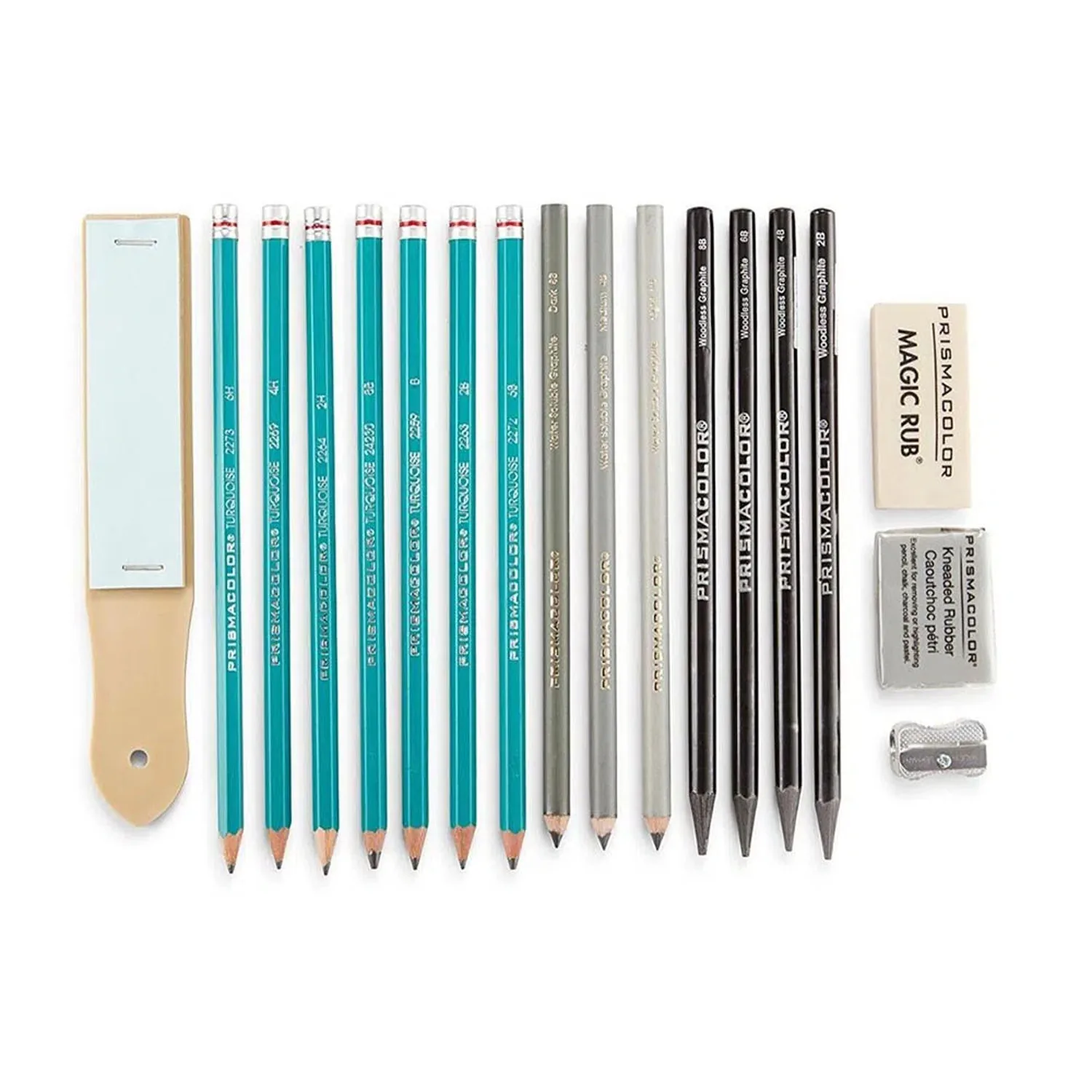 Lápices Prismacolor Premier Grafitos Caja Metálica 18ud