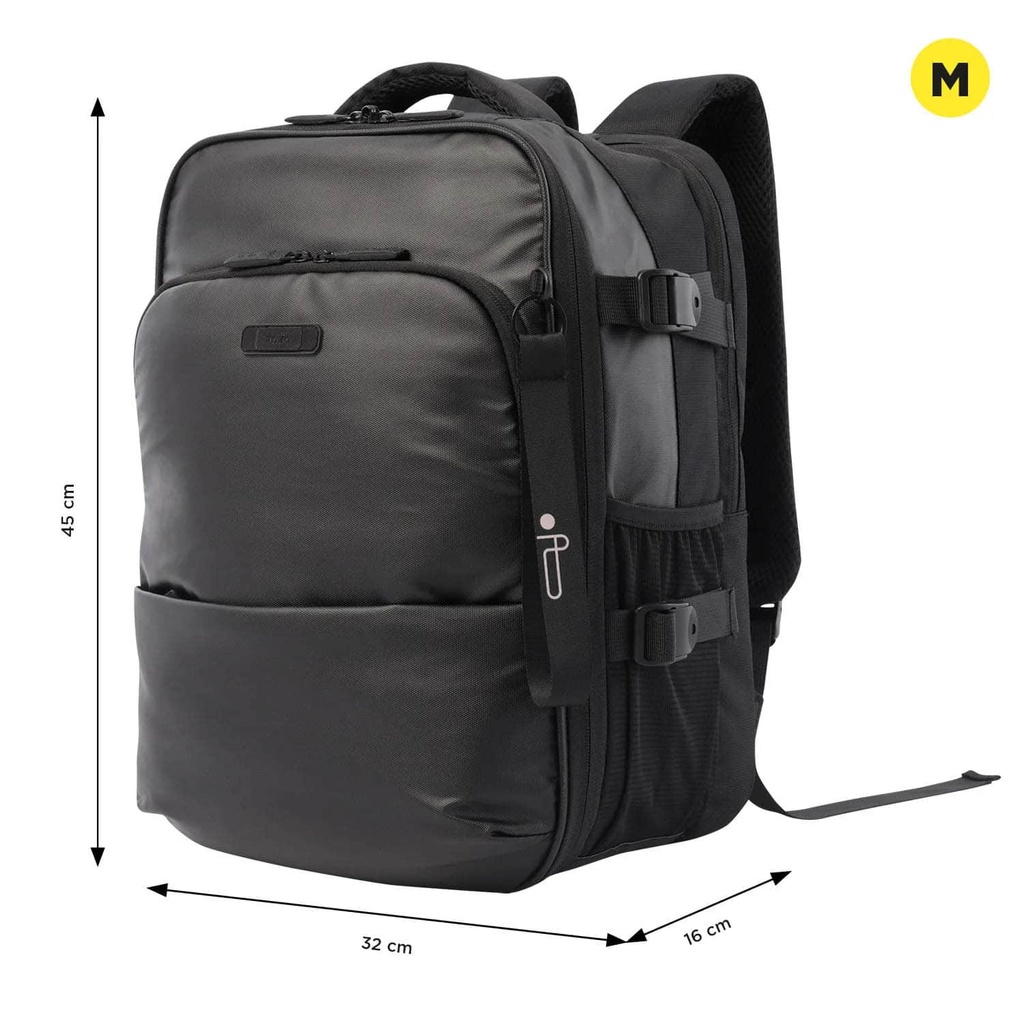 Mochila de Viaje Totto Mediana Trip Negra