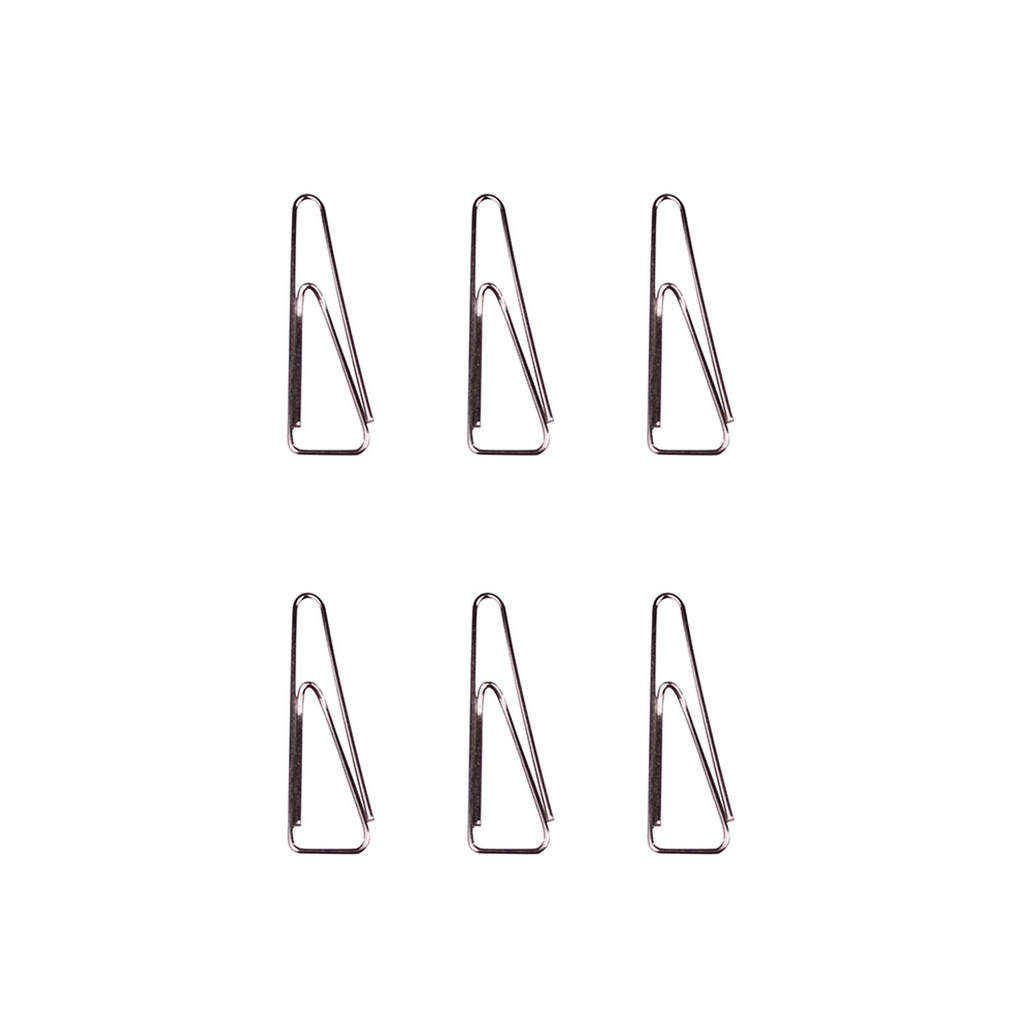 Clips Metálicos Adix 31mm Triangulares 100 uds.