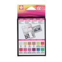 Sakura Koi Acuarela + Waterbrush 12 Colores 4M+8F