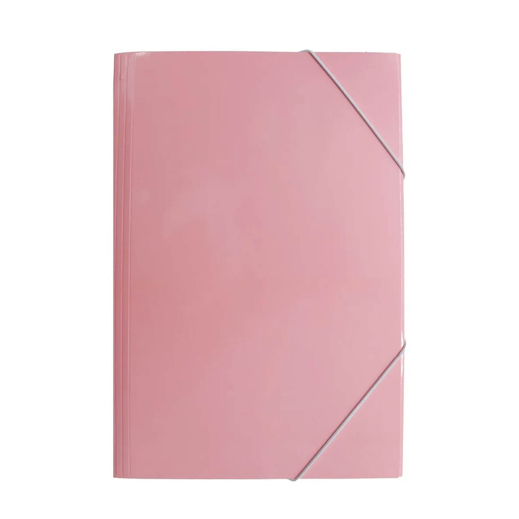 Carpeta Adetec con Elástico Rosado Oficio