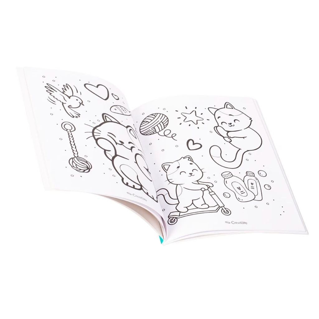 Libro para Colorear Cat Lover Kawai Adix