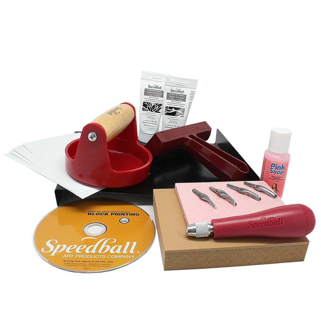 Speedball Ultimate Fabric Block Printing Kit