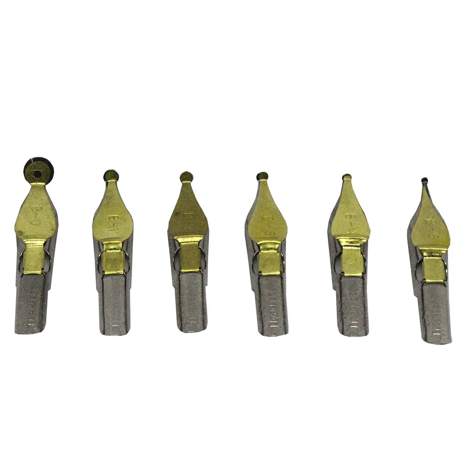 Set de plumillas caligráficas tipo "B" punta redonda Speedball