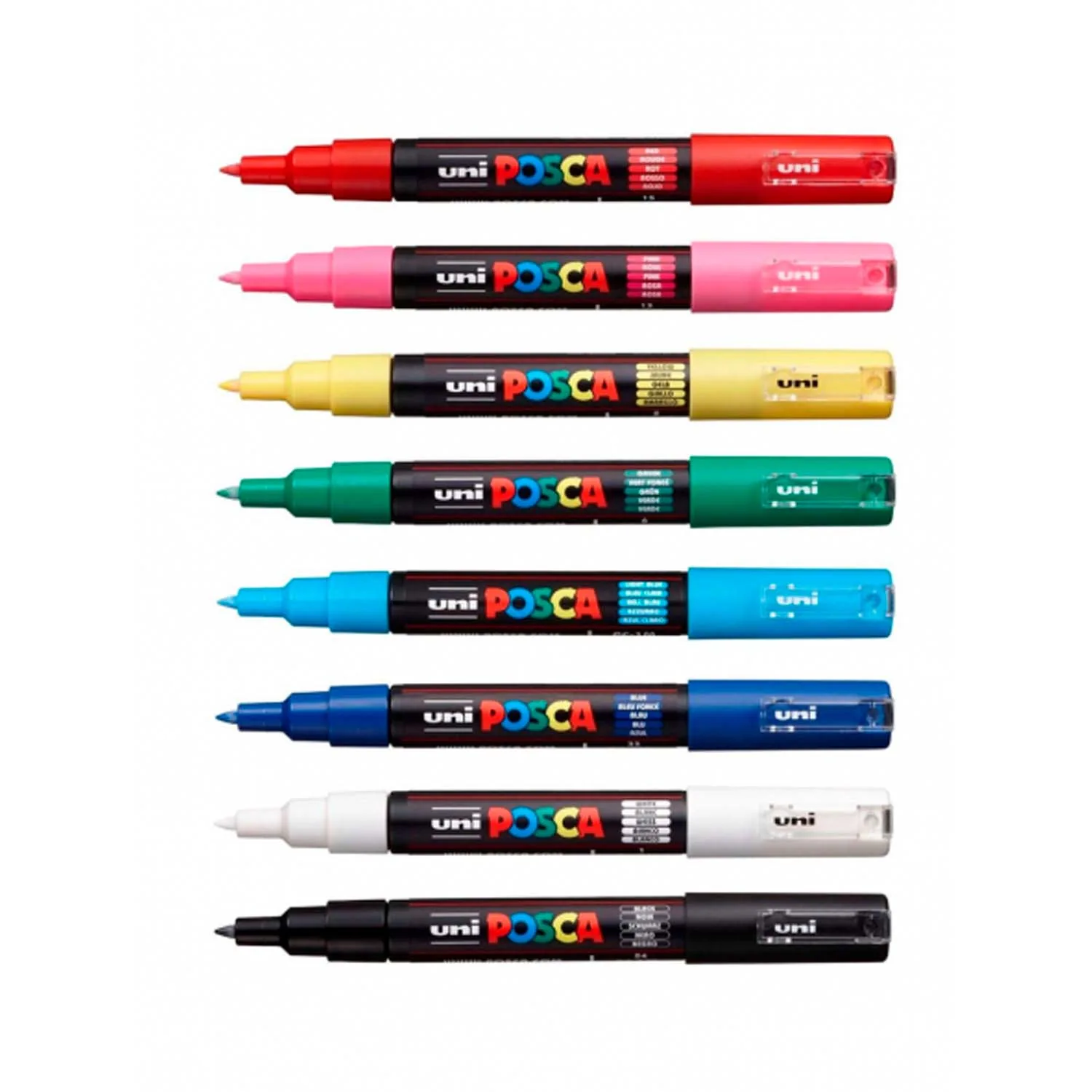 Set 8 Marcadores Uni Posca PC-1M - 0.7 mm