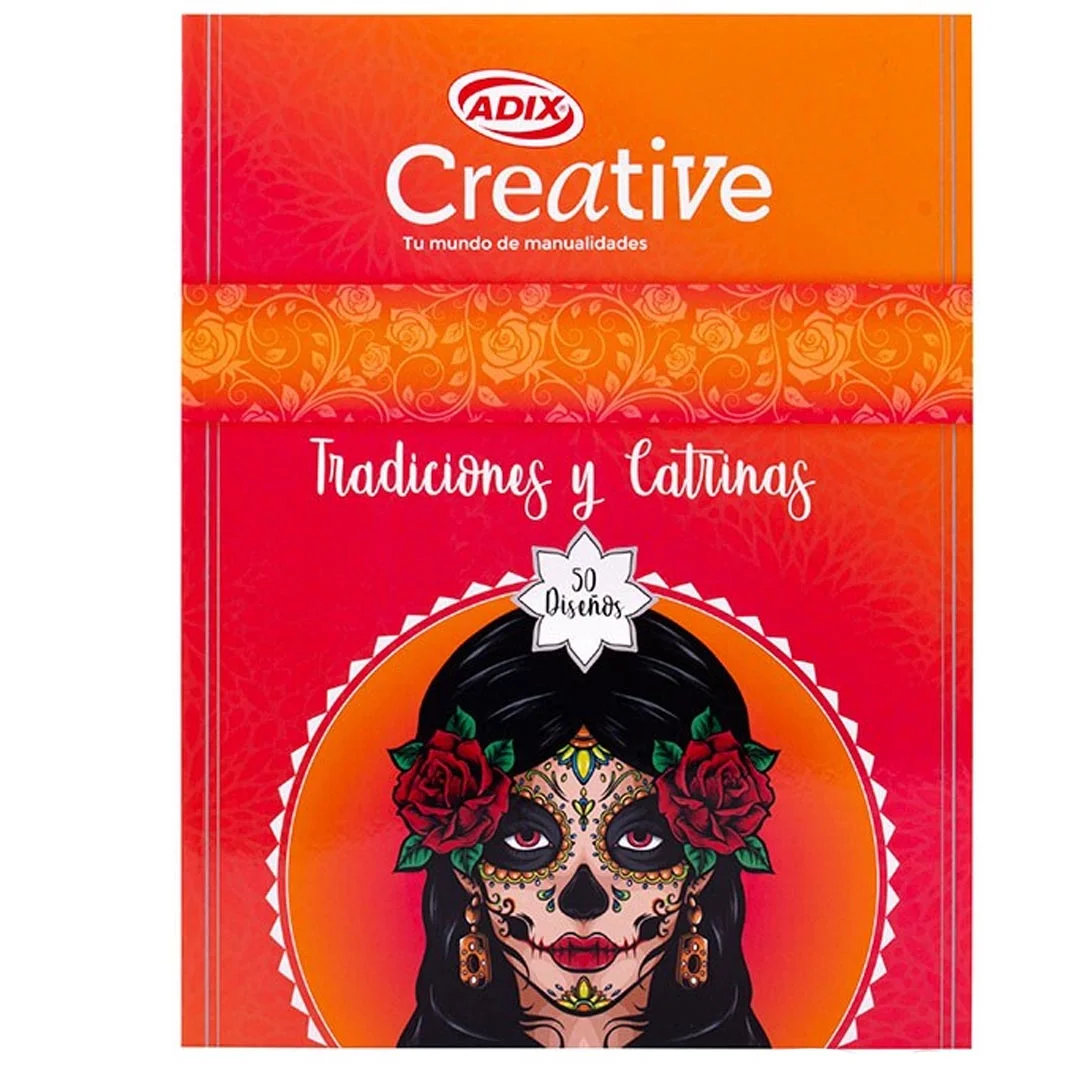 Libro Catrina Adix Creative para Colorear