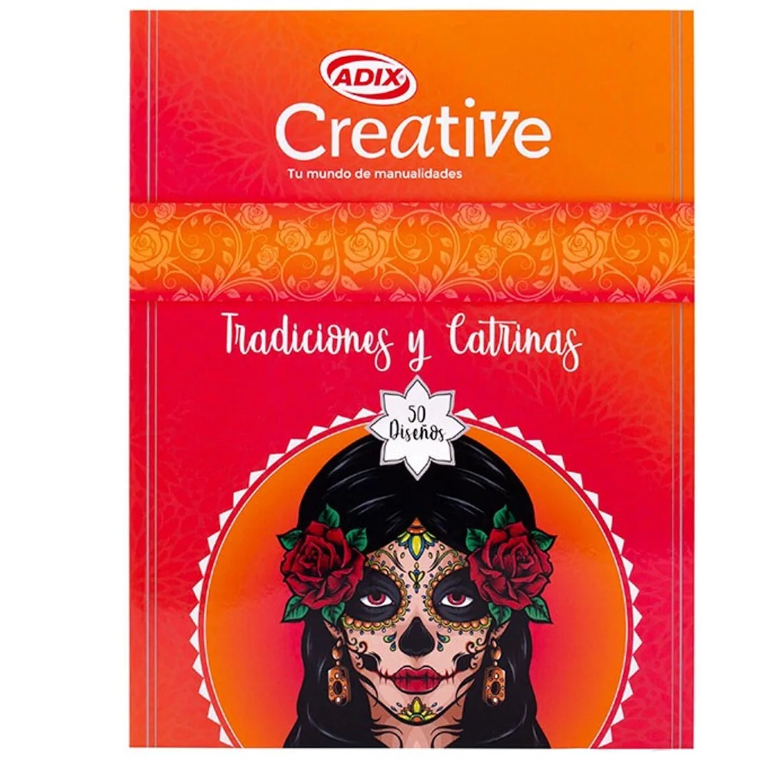 Libro Catrina Adix Creative para Colorear