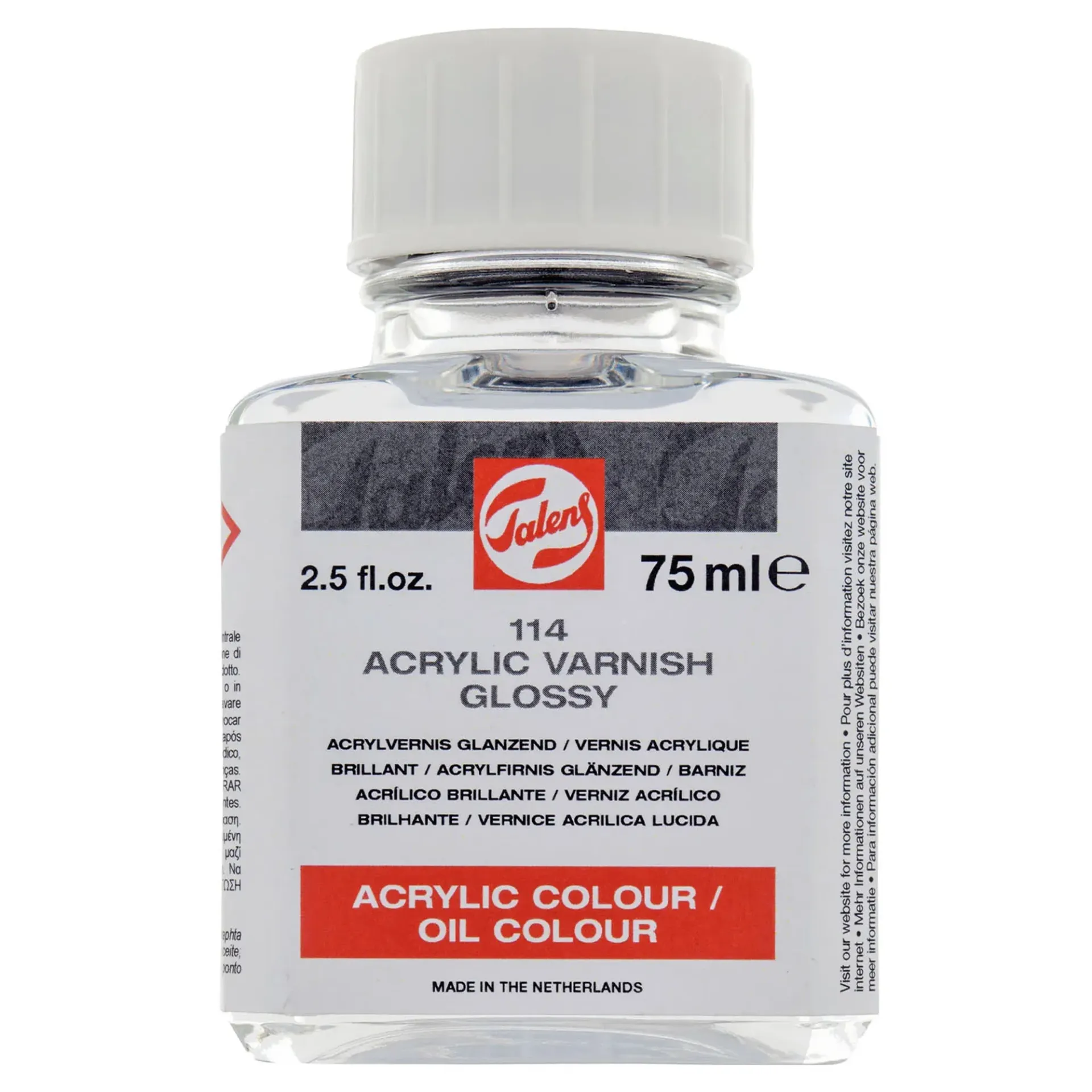 Barniz Acrílico y Óleo Brillante Talens 75ml