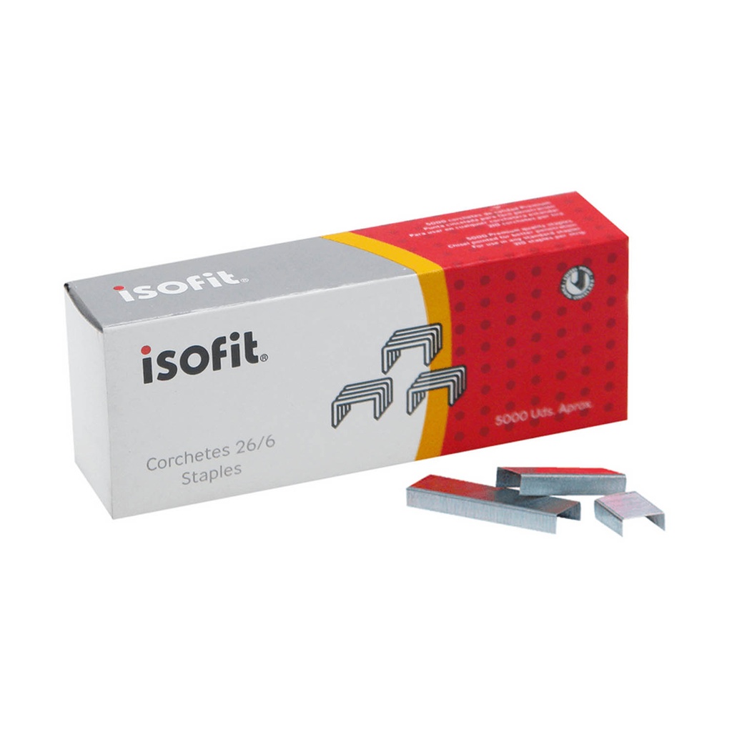 Corchetes Convencionales Isofit 26/6 (5000 ud)