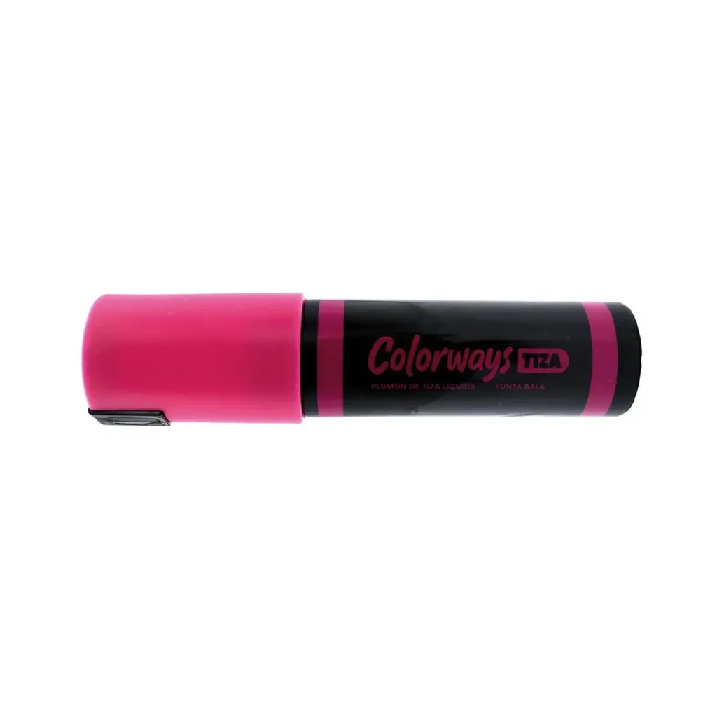 Plumón de Tiza Adetec Jumbo Colorways Fucsia